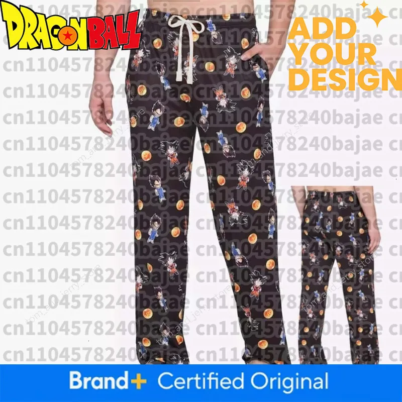 Shop Dragon Ball Chibi Goku & Vegeta Anime Pajama Mens... | DHgate.Com