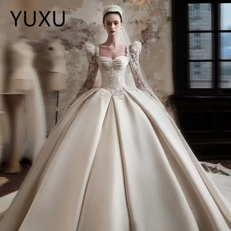 sachin and babi light blue dress Elegant Simple Elopement Wedding Dress | White Lace Dresses