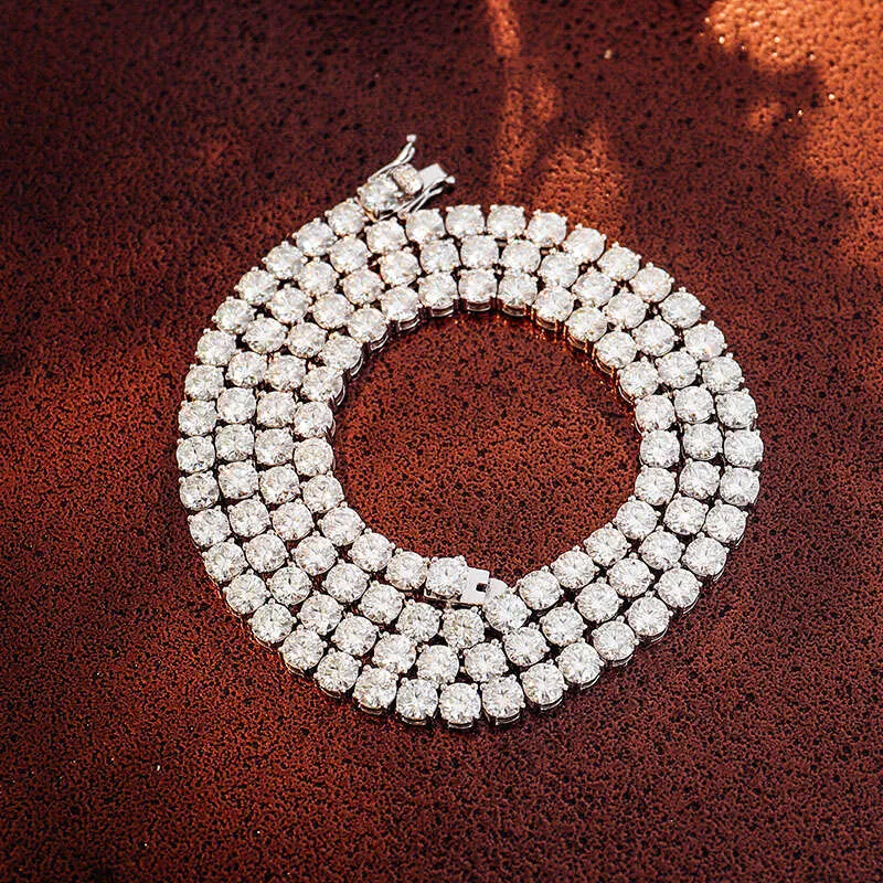 ショップレビュー ランキング DHgate.com:VVS Necklace Chain Tennis Moissanite Color DEF ミニカー