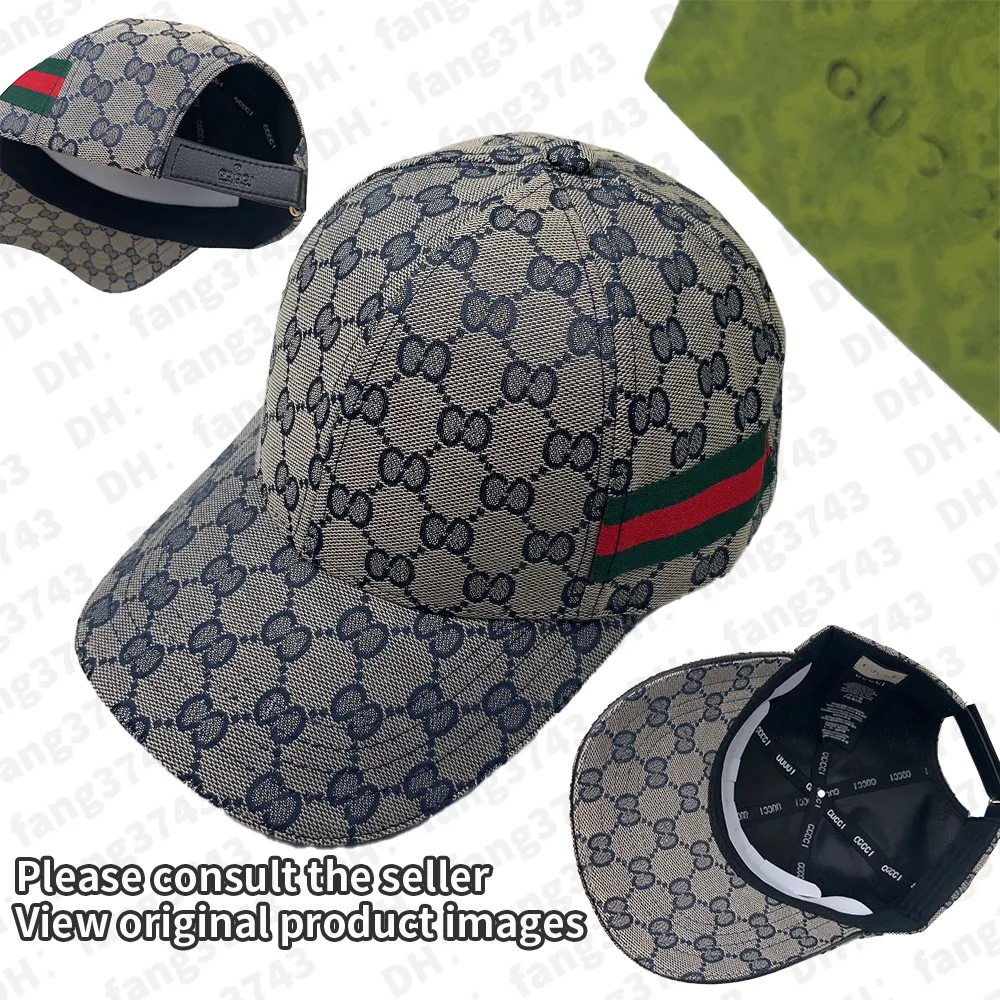 JUMBO G Fashion Designer Monogrammed Baseball Hats For Men