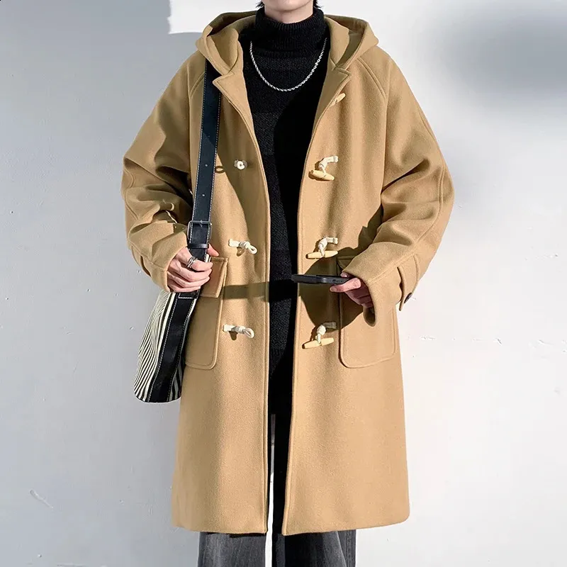 ジャケット・アウター FANOSTUDIOS COWHORN BUTTON WOOL COAT FANOSTUDIOS COWHORN BUTTON WOOL COAT