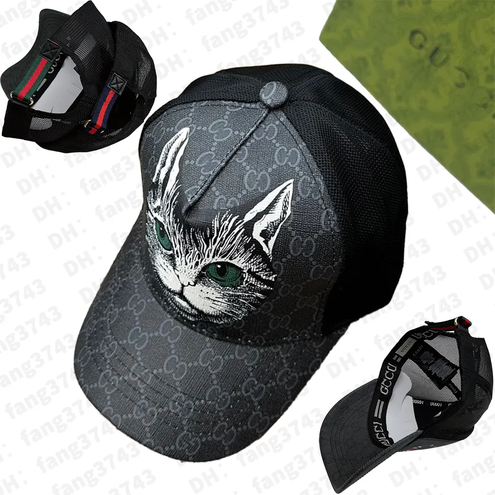 JUMBO G Fashion Designer Monogrammed Baseball Hats For Men