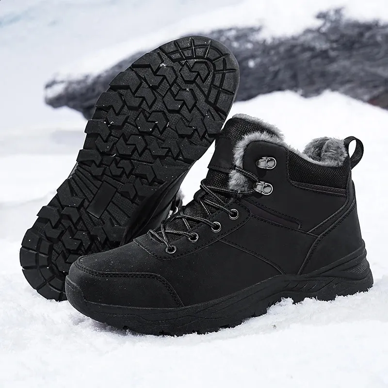 Bottes Hiver Homme Mens Snow Duck Boots Waterproof Insulated Warm