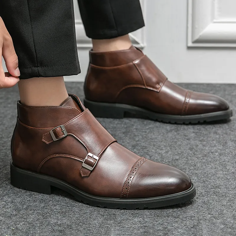 Mens Rivet Half Boots, Pointed Toe Dress Boots With... From Factory Ashoesfactory, Bulk $31.42 | DHgate.Com Mens Rivet Half Boots, Pointed Toe Dress Boots With... From Factory Ashoesfactory, Bulk $31.42 | DHgate.Com