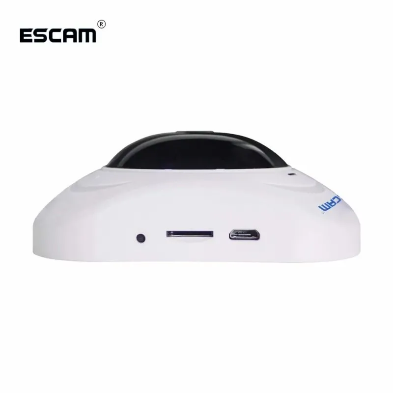 2024 ESCAM Q8 HD 960P 1.3MP 360° Panoramic gaming monitor Fisheye WIFI ...