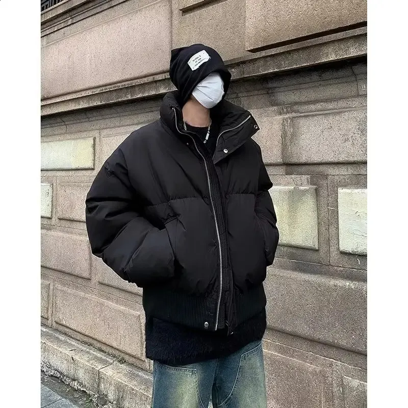 Men's Oversized Winter Puffer puffer jacket with Fleece Men's Oversized Winter Puffer puffer jacket with Fleece