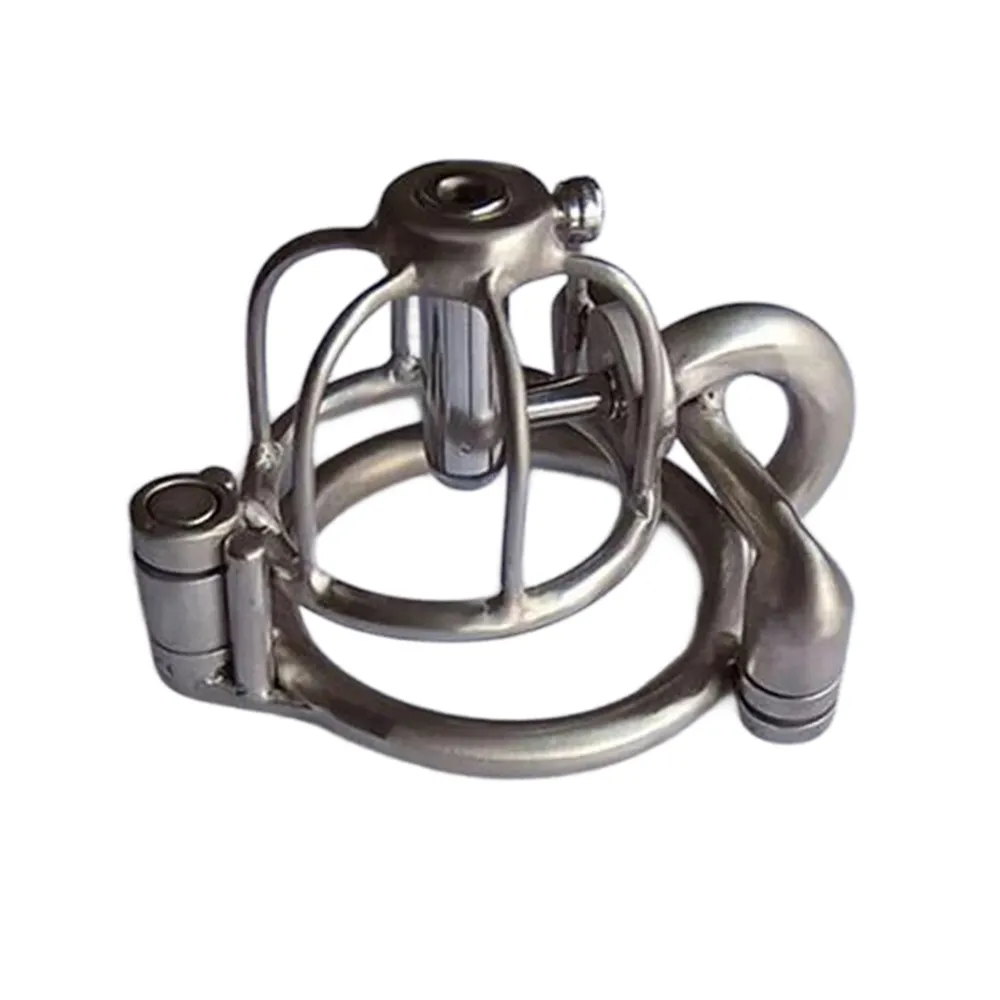 Cage De Chasteté Homme Transparente - Taille S Ou L - ABS Hypoallergénique - BDSM Soumission