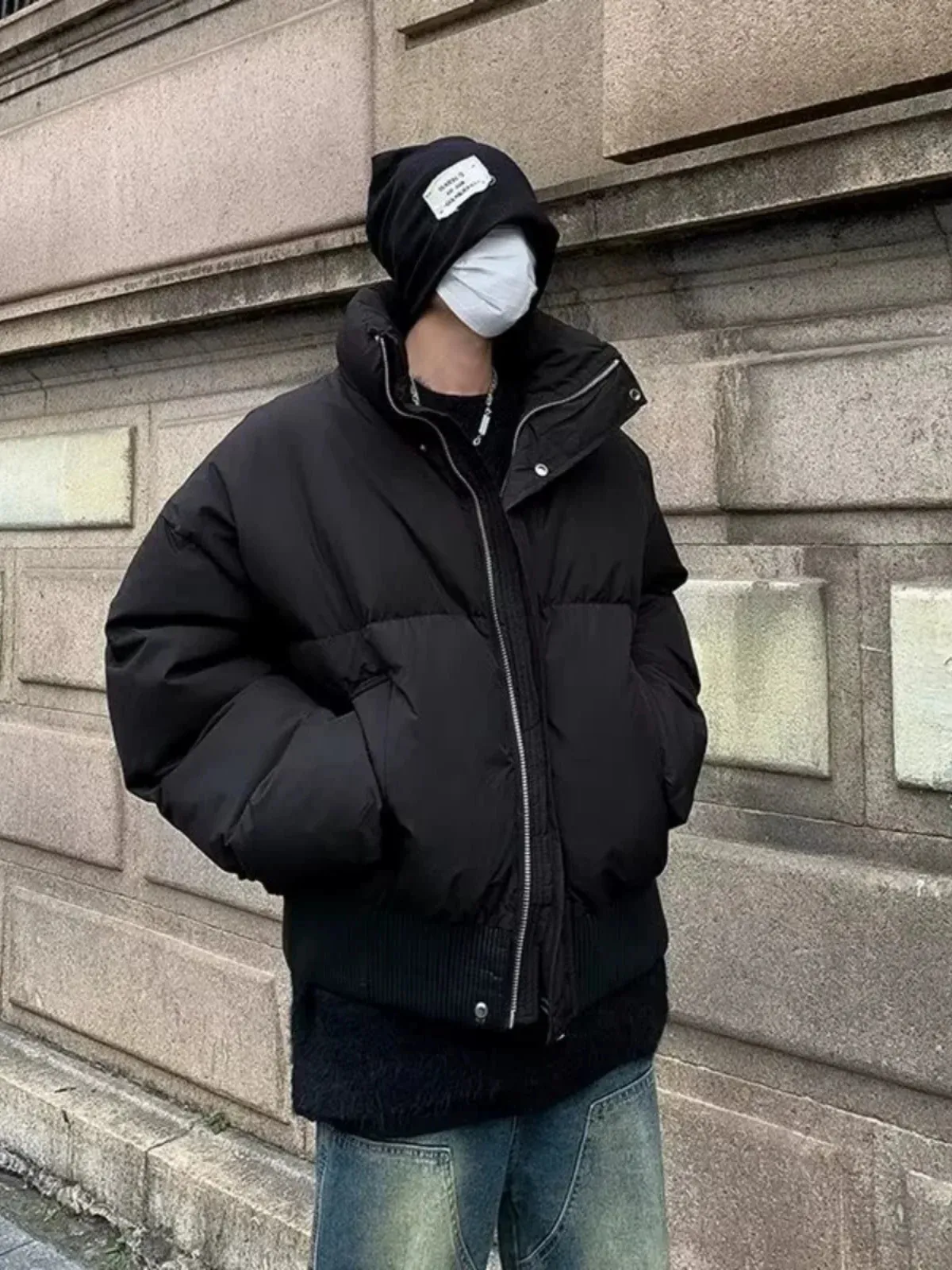 Winter Outfits Oversized Mens Puffer Jacket Oversized Male Puffer