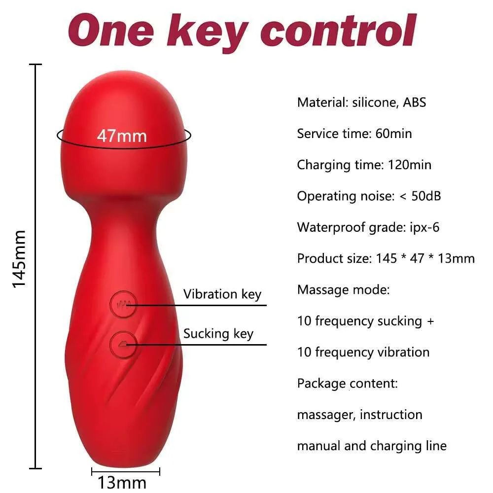 Mushroom Shape Silicone Recharge Handheld AV Women Vibrator Wireless Wand  Massager 10 Frequency Handheld Cordless Av Magic Body From Zar001, $39.4