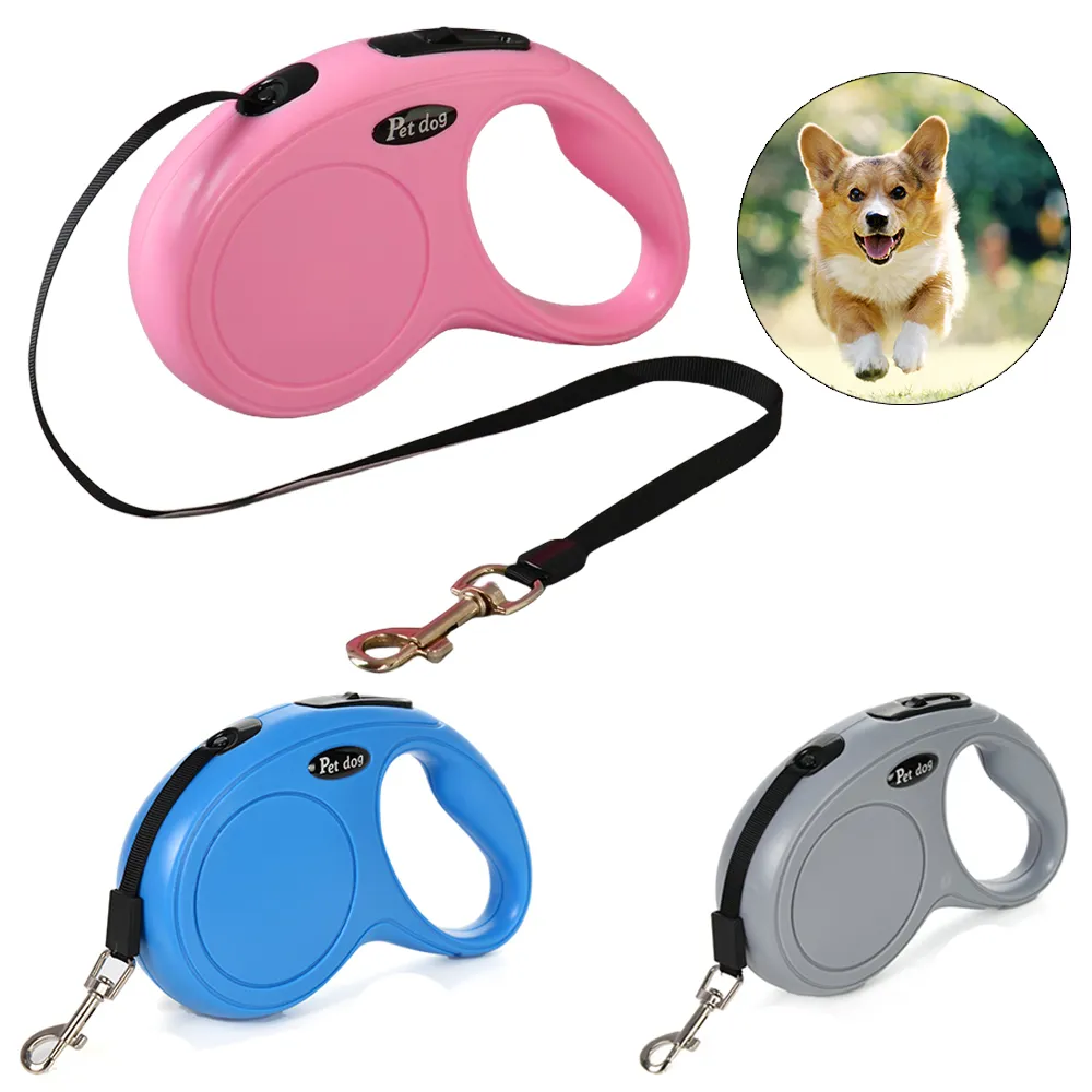 5m/3m Retractable Dog Leash for Small Medium Dogs and Cats Durable Pet  Puppy Roulette Leash Collar Rope for French Bulldog Chihuahua
