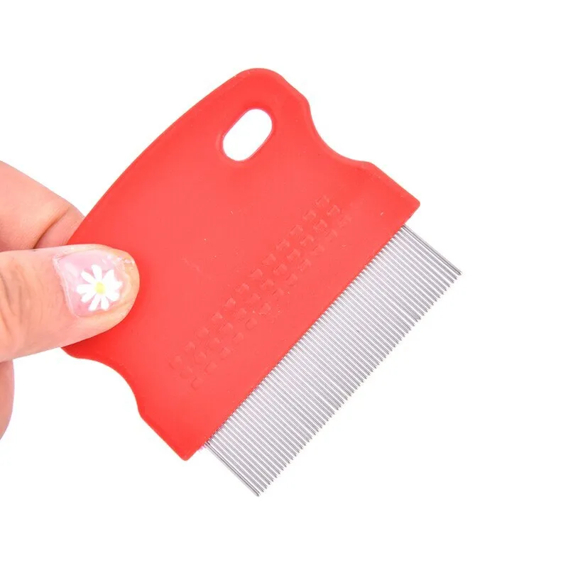 Picture Idea: 5 Color Stainless Steel Pet Comb Gentle Flea Hair Removal