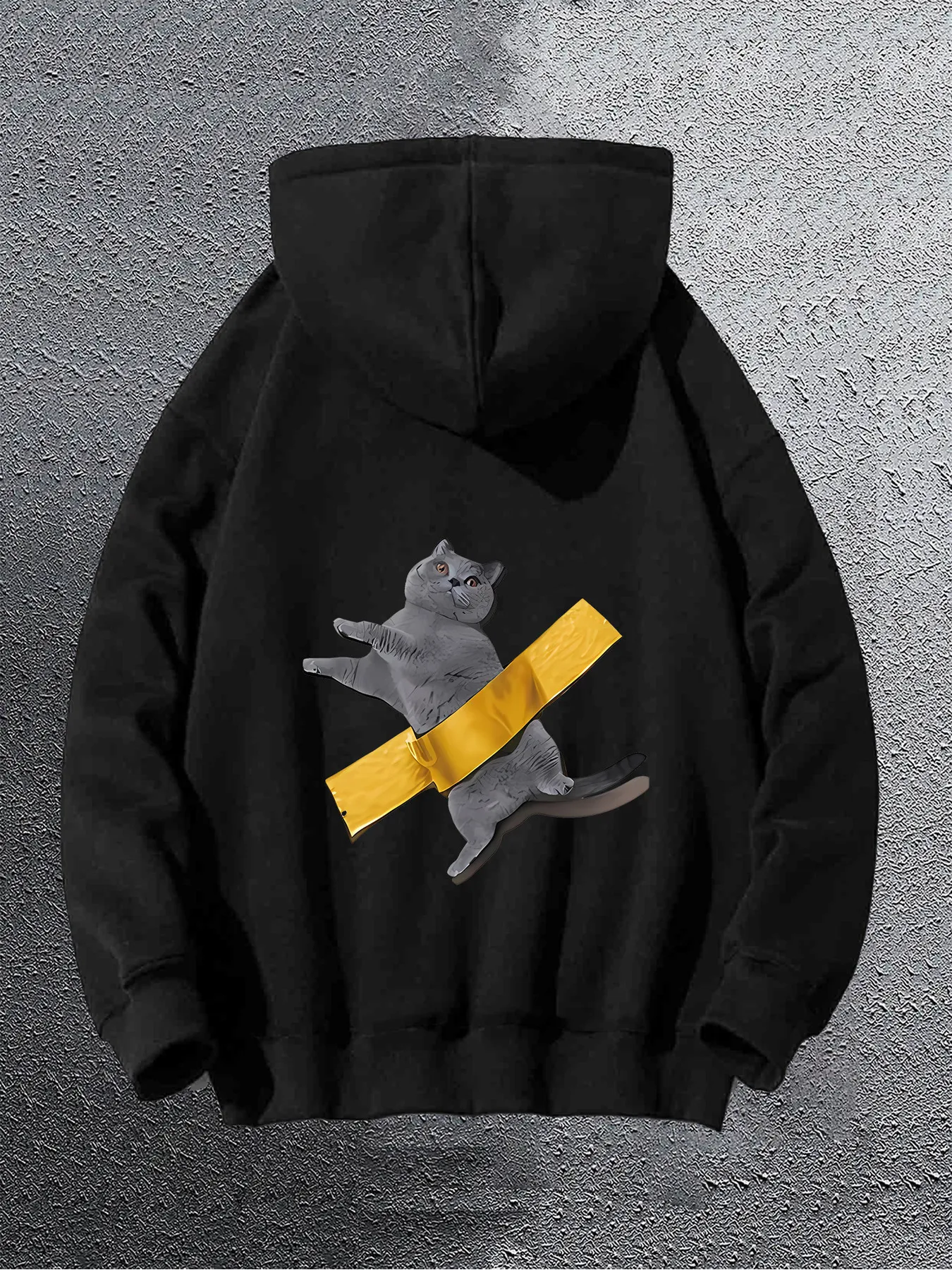 Walmart Sudadera Con Estampado De Gato Sudadera Con Capucha De