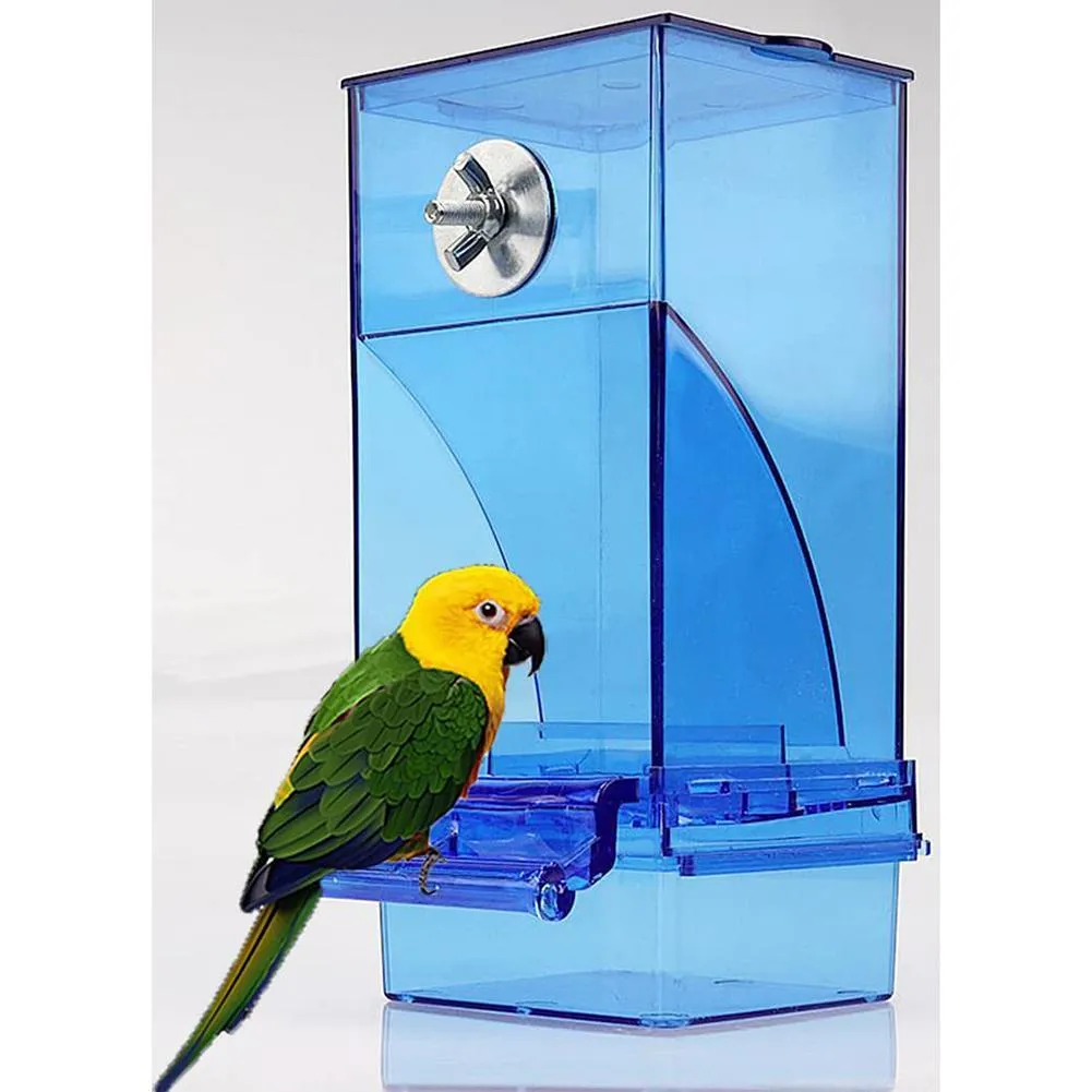 Picture Idea: Parrot Automatic Feeder No Mess Bird Feeder Cage From Dh1100368158