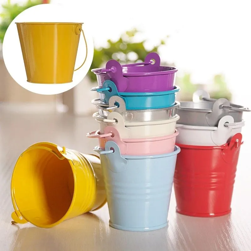 Mini Metal Bucket Candy Gift Boxes Tinplate... From Stayrich, $0.65 ...
