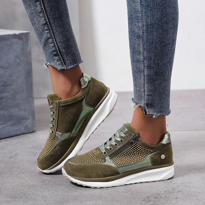 【WEB在庫なし】Treat Ürself platform sneakers Stylish-Women-s-Platform-