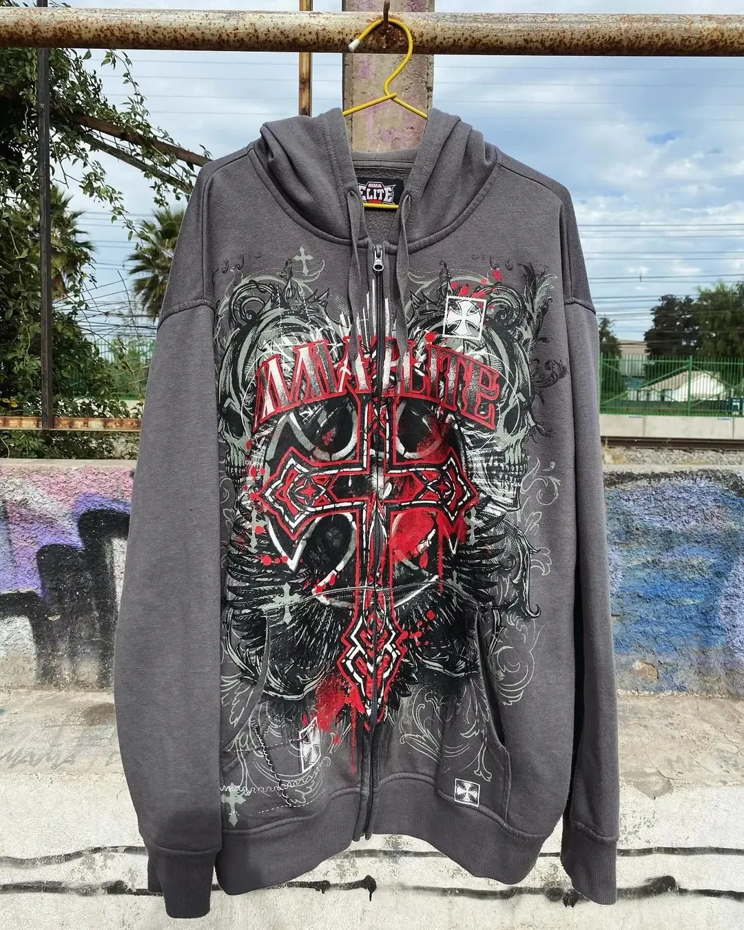 Sudadera Con Capucha Y2K Para Mujeres Capelal De Manga Larga