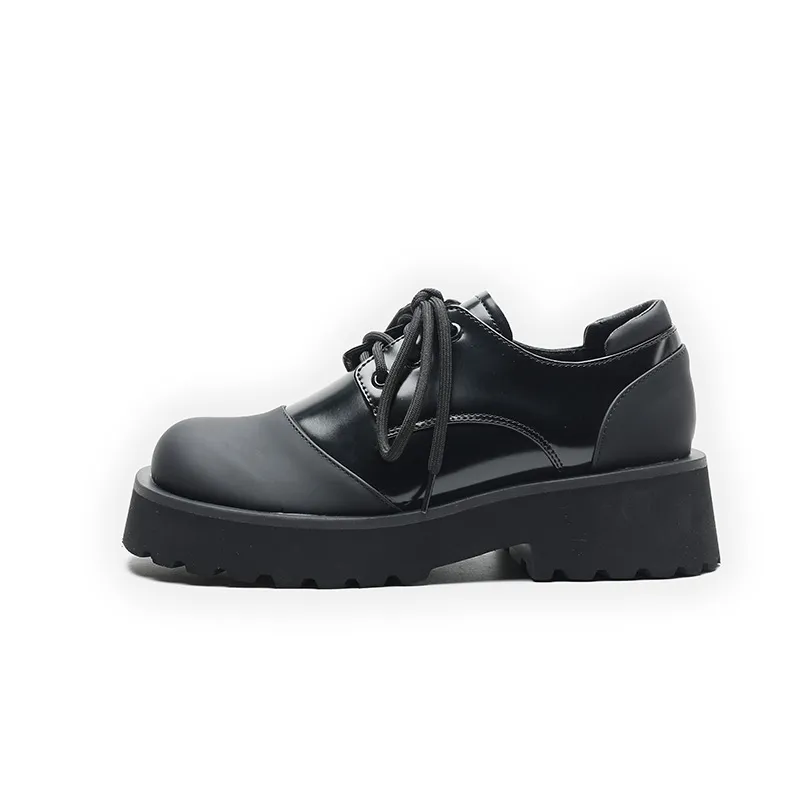Wholesale New Autumn Retro Platform Chunky Chunky Heel Wholesale New Autumn Retro Platform Chunky Chunky Heel