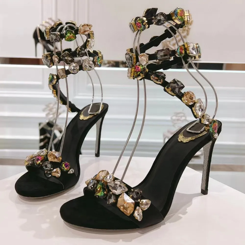 Bulk 2024 Designer High Heel Floral Sandals 95mm Dress Shoes Bulk 2024 Designer High Heel Floral Sandals 95mm Dress Shoes