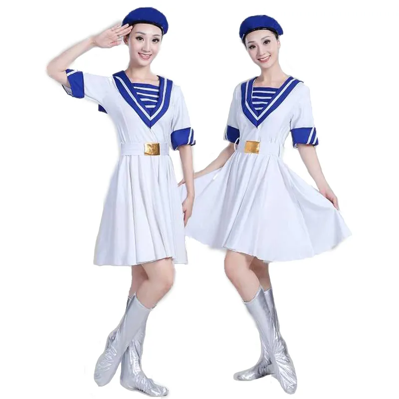 Costume Militare Ispirata Alla Marina Femminile Uniforme Da