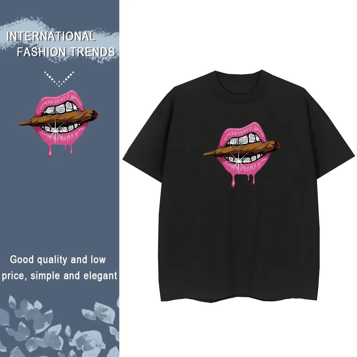 Camiseta De Cuello De Tripulación Transpirable Para Mujeres 2024 DIY 100%  Algodón, Casual, Talla Grande, Personalizable De 16,54 € | DHgate, image size:1200x1200