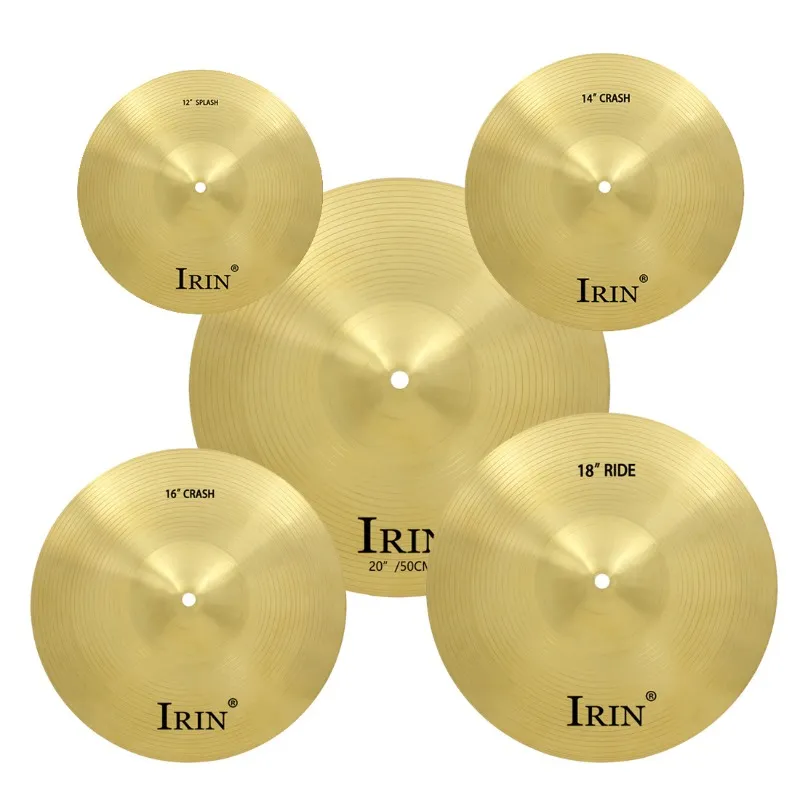 Piatto Per Tamburo In Ottone 8 Pollici - Strumento Musicale Durevole Per Batteristi - Foto 8