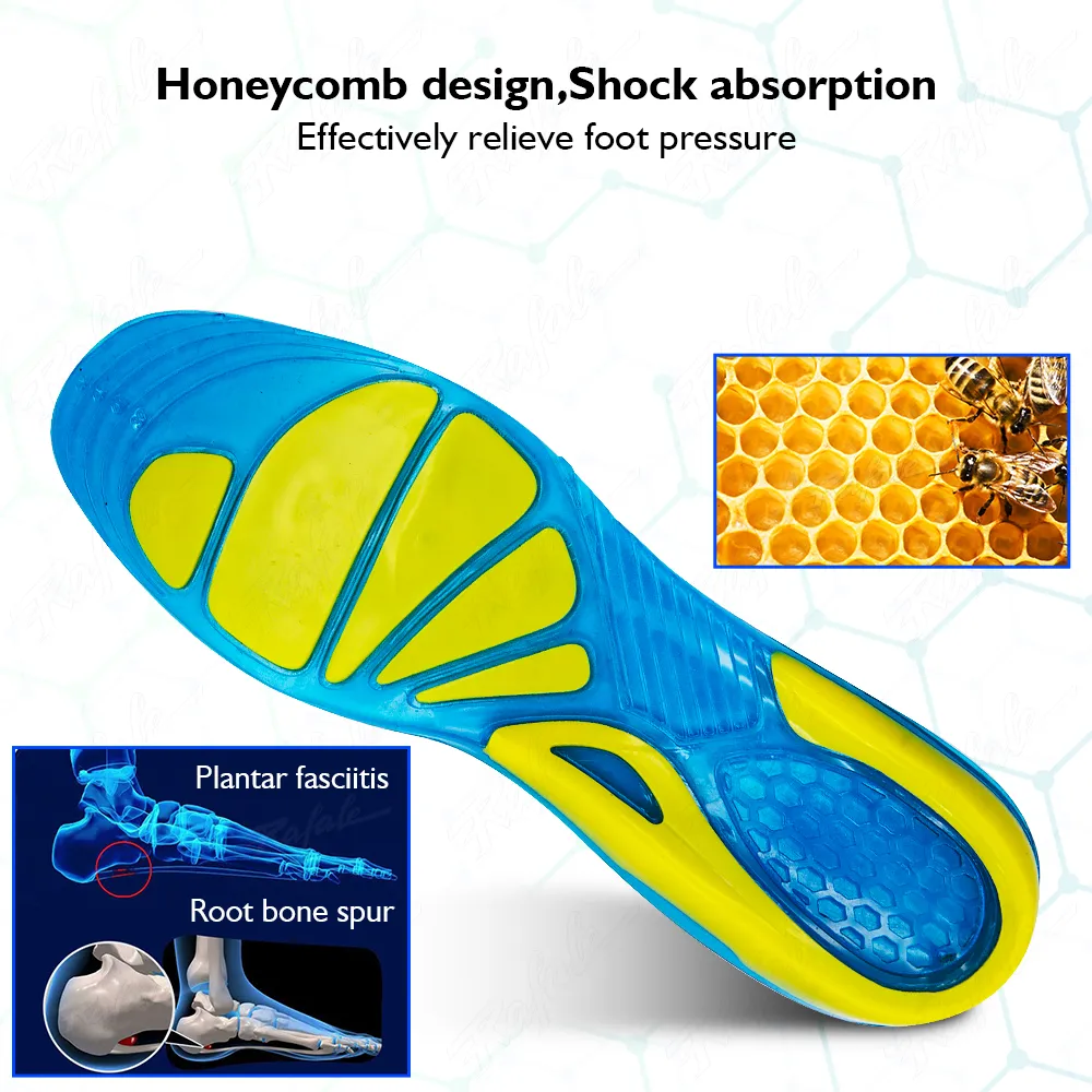 Aofeite Suppliers Real Medical Silicone Gel Shoe Insole for Foot Patients Alibab