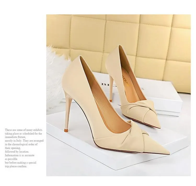 2022 Elegant High Heel Pumps Soft, Pointed Toe Pumps Shoes For Casual