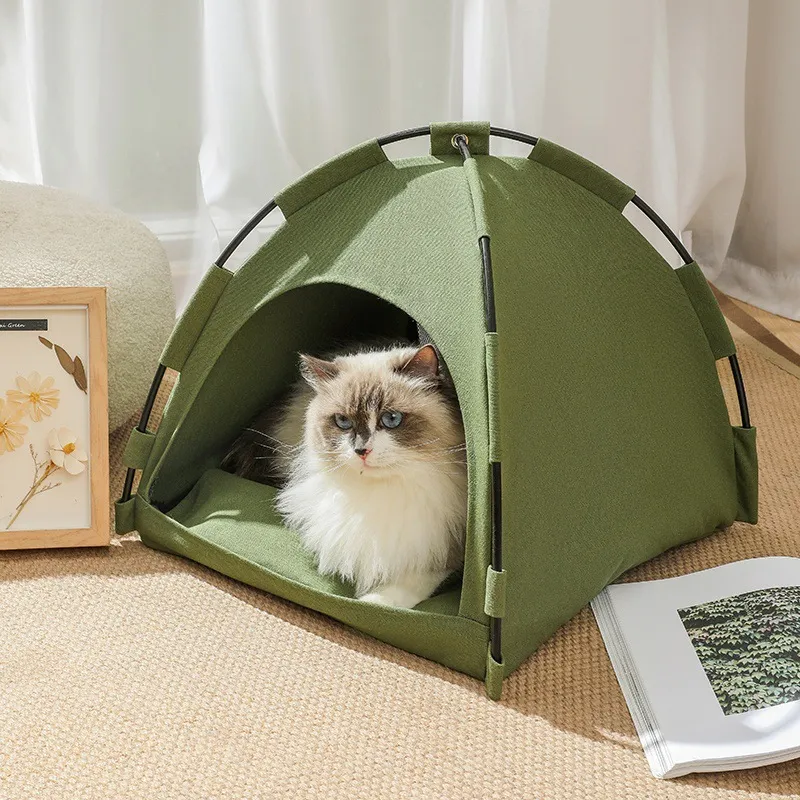 Breathable Foldable Pet Tent With Tatami Cushion Perfect For Outdoor Summer And Winter Sleep From Dh910547418 10.65 DHgate.Com