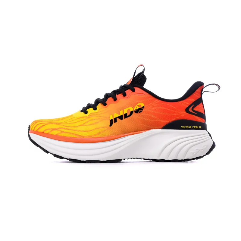 M。 Womens Pink Trainers Lightweight Running Shoes Shadow Design