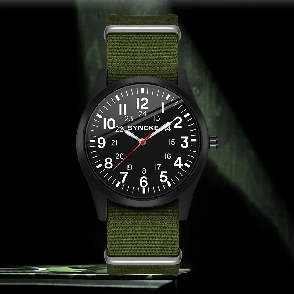 Mens Casual Large Digital Quartz Watch 42mm Round... From Zhangdaren ...