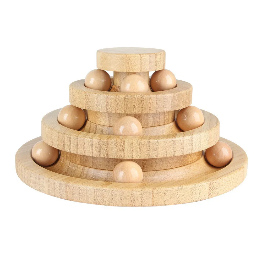 Premium Cat Activity Tower: Wooden Ball Track Toy for Enhanced Feline  Intelligence & Play - Shop Now! from Dhgate Others Cat Toys - price 30.68