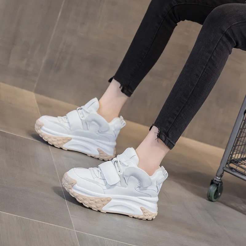 Korean High Sole Sneakers Korean Shoes For Women Korean High Sole - Main Image