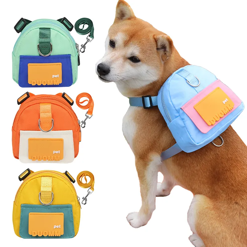 Mochila Para Mascotas Impermeables Para Perros, Bolsa De Cachorro
