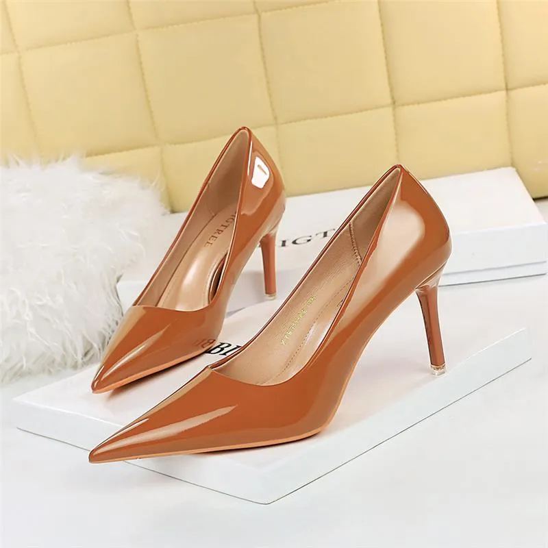 2024 High Heels for Women Pointed Toe Dress Shoes for Ladies Wedding Shoes Party Pumps