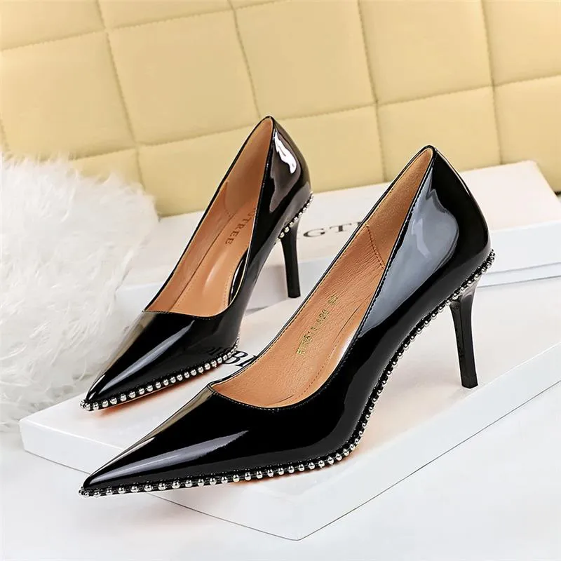 Sexy Stilettos Women Pumps 2024 Elegant High Heel Dress Shoes for Ladies Soft Comfy Party Heels