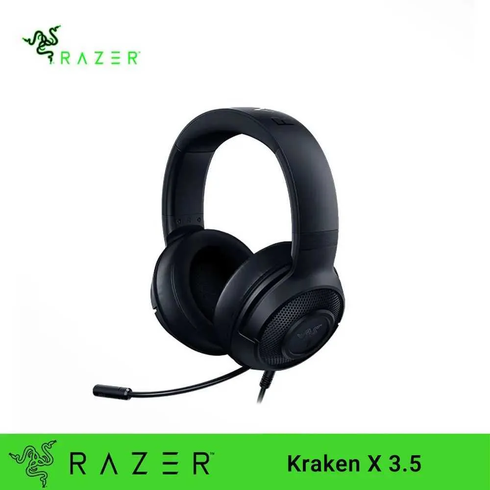 Save Big on Bulk Razer Kraken X Usb Gaming Headset Wired Gaming Headset  With Surround Sound: Razer Kraken X Essential With Bendable Microphone, 