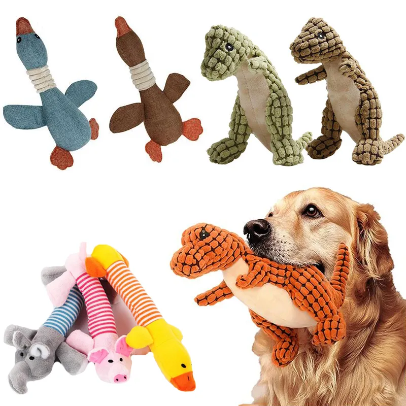 Durable Squeaky Dog Toys: Interactive Chew Toys for All Breeds Shop Now!