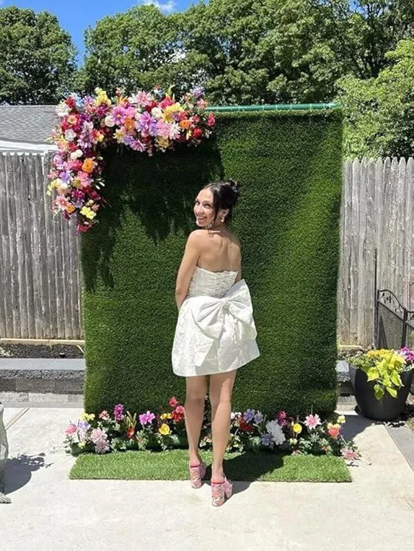 Womens Elegant Jacquard Homecoming Dress Temperament Short Mini Pleated  Skirt Tied Bow Slim Fit Sexy Party Clothing Bm3221 0218 From Myohmydress,  $63.1 | DHgate.Com