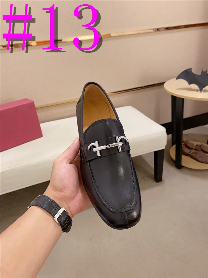 Men's Genuine Leather Oxford Dress Shoes, Business Formal Slip-On Loafers with Brogue Detail, Brown Black, Plus Size 38-46, Comfortable & Stylish for Men's Genuine Leather Oxford Dress Shoes, Business Formal Slip-On Loafers with Brogue Detail, Brown Black, Plus Size 38-46, Comfortable & Stylish for