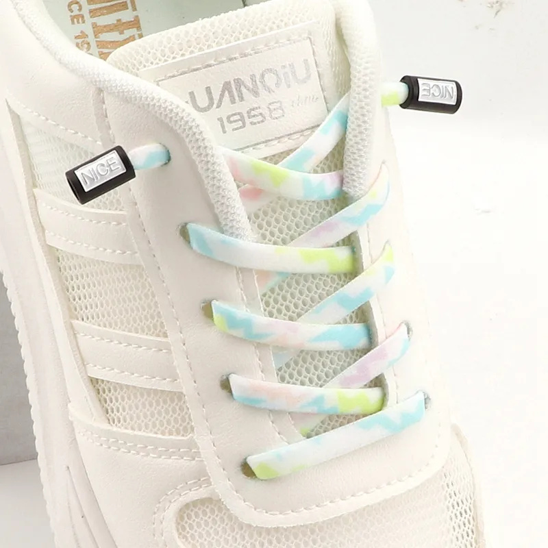 No Tie Sneaker Laces: Metal Lock, Round Shoelaces - Shop Now! from Dhgate  Shoe Parts & Accessories - price 13.06