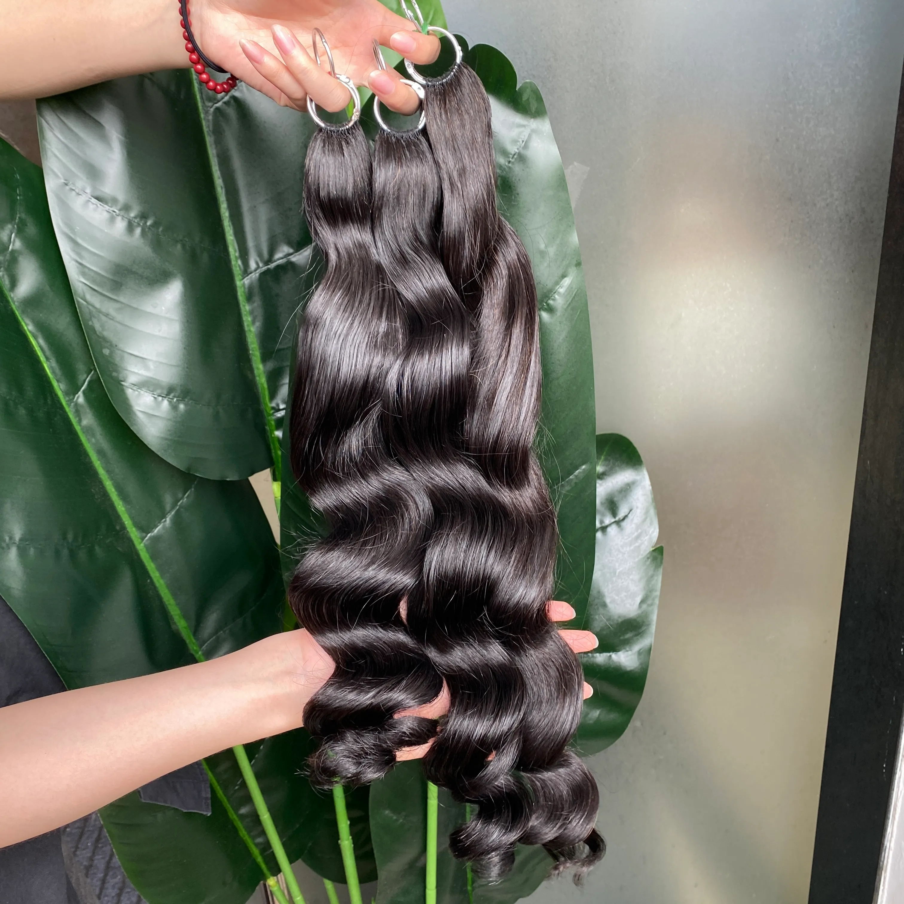 Natural Black Body Wave Hair Extensions 100% Remy... From 