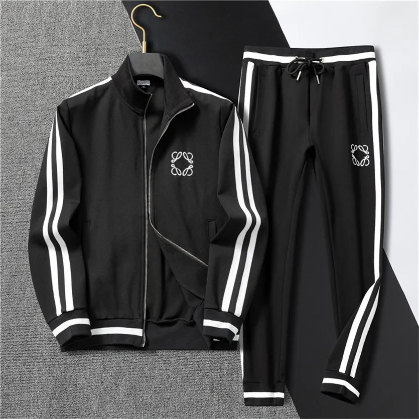 Classic Embroidered Monterrain Tracksuit Set With Hoodie