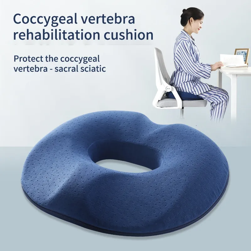 Ciambella Per Sedersi JADE KIT Cuscino Memory Foam - Cuscino Coccige Ortopedico Per Alleviare Cuscino Lombare - Foto 5