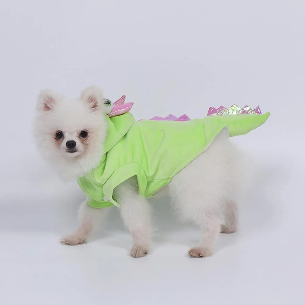 Velvet Lightweight Green Elf Pterodactyl Dog Clothes for Miniature  Schnauzers from Dhgate Dog Sweaters & Hoodies - price 16.08