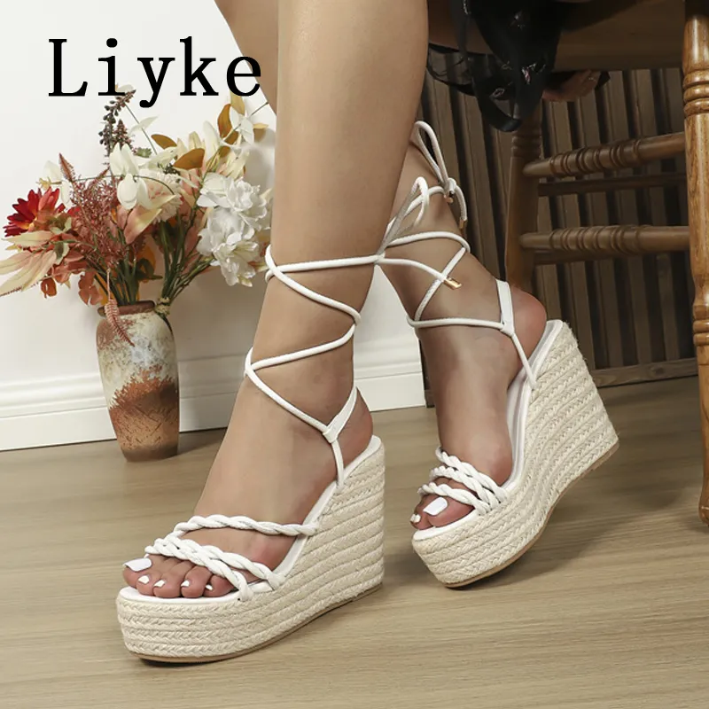 Straw Wedge Sandals Save Big On Bulk Straw Wedge Sandals Liyke New