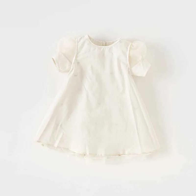 dave bella baby party dress Dave Bella Girl's Dress Children's Autumn Winter Princess Dress Charm Sweet Classy Gentle Fashion Mesh Party DB4237805