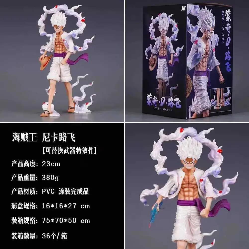 Sun God Nika Luffy Awakens PVC action man - 23cm...