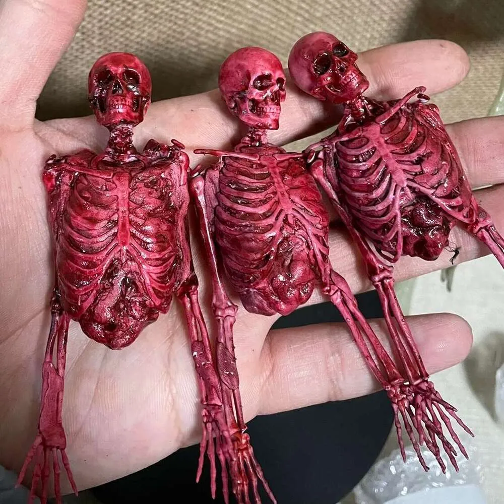 Skeleton Singer Figure PVC Figures 1/12 Scale Half Body Human Skeleton... From Happywing666 ...