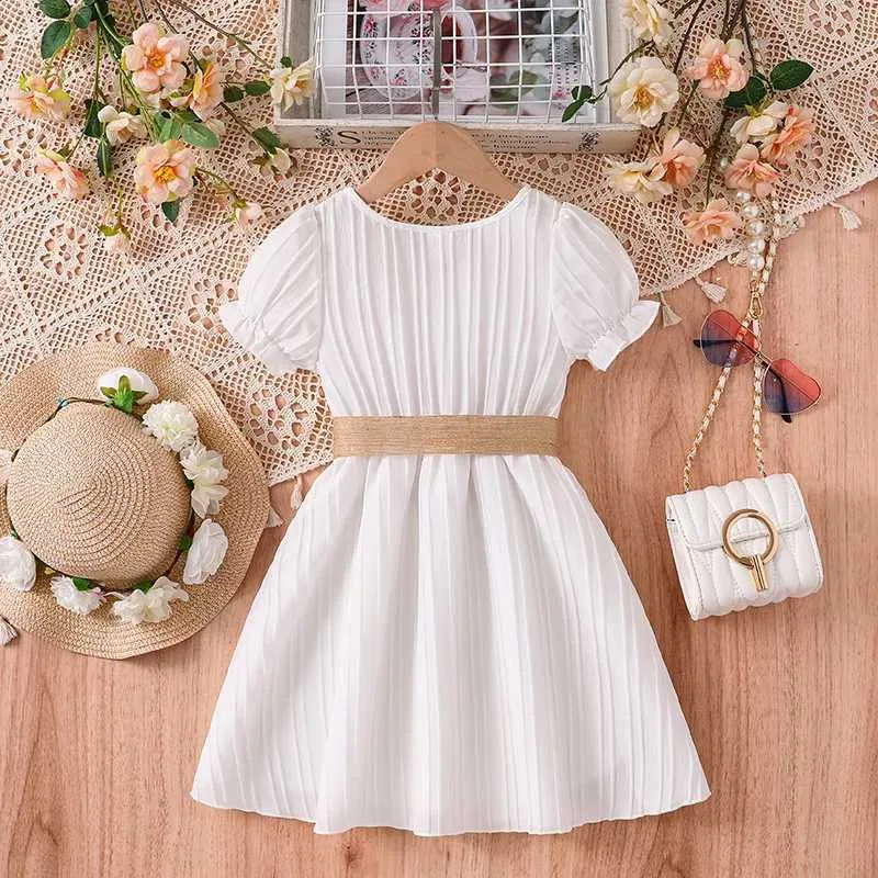 chinese dress ladies Short Cotton Summer Dress - White Cotton Short Dress - Shahida Parides Small main image 0