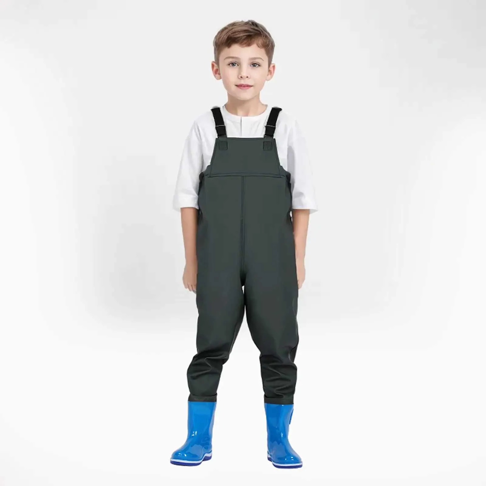 Pink waders with boots deals